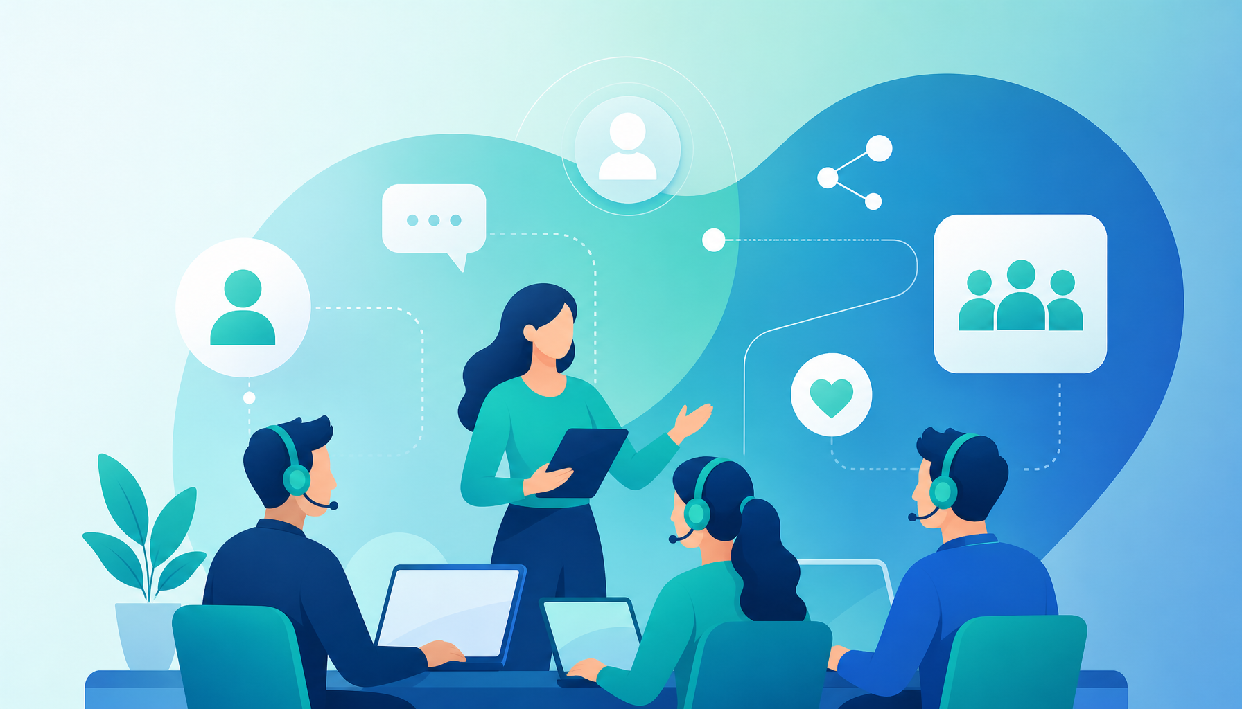 Como treinar uma equipe de atendimento do zero com processo, onboarding e padrão de qualidade