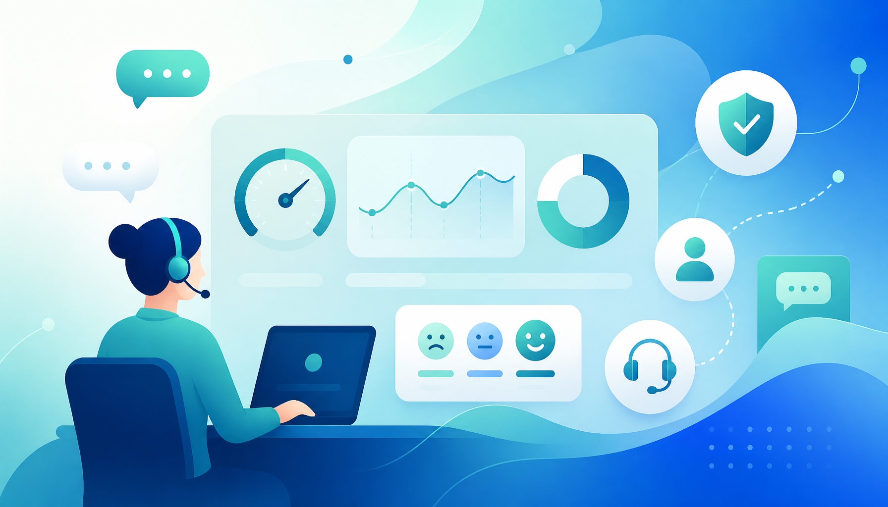 Métricas de atendimento para SaaS: como avaliar SLA, TMR e CSAT da sua equipe